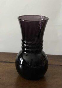 Indiana Glass Plum Swirl Vase #31508