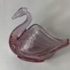 Fenton #8 Pink Cranberry Rose Swan