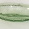 Uranium Princess Green Depression Oval Serving Bowl