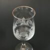 Long Stem Glasses Etched Winter Scene