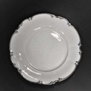 Hutschenreuther Gibbs Fine China Revere Platinum Dinner Plate